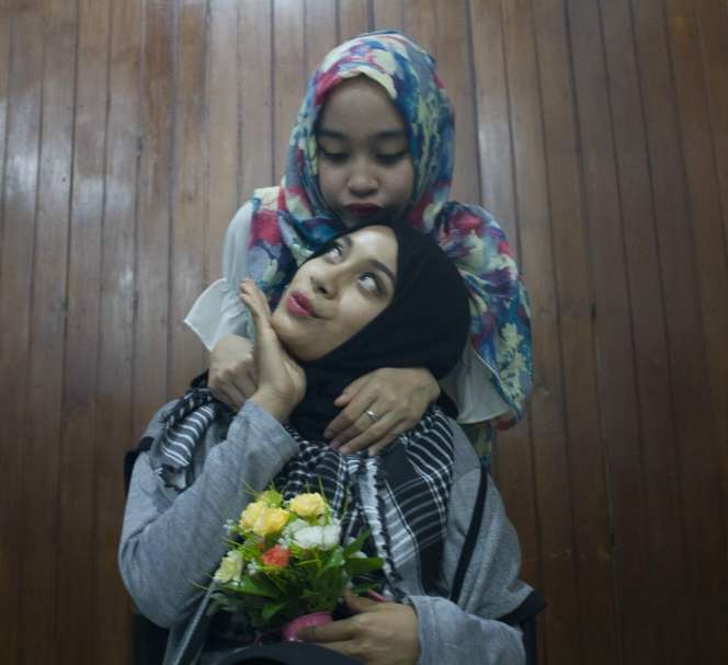Kehebohan Dua Finalis World Muslimah