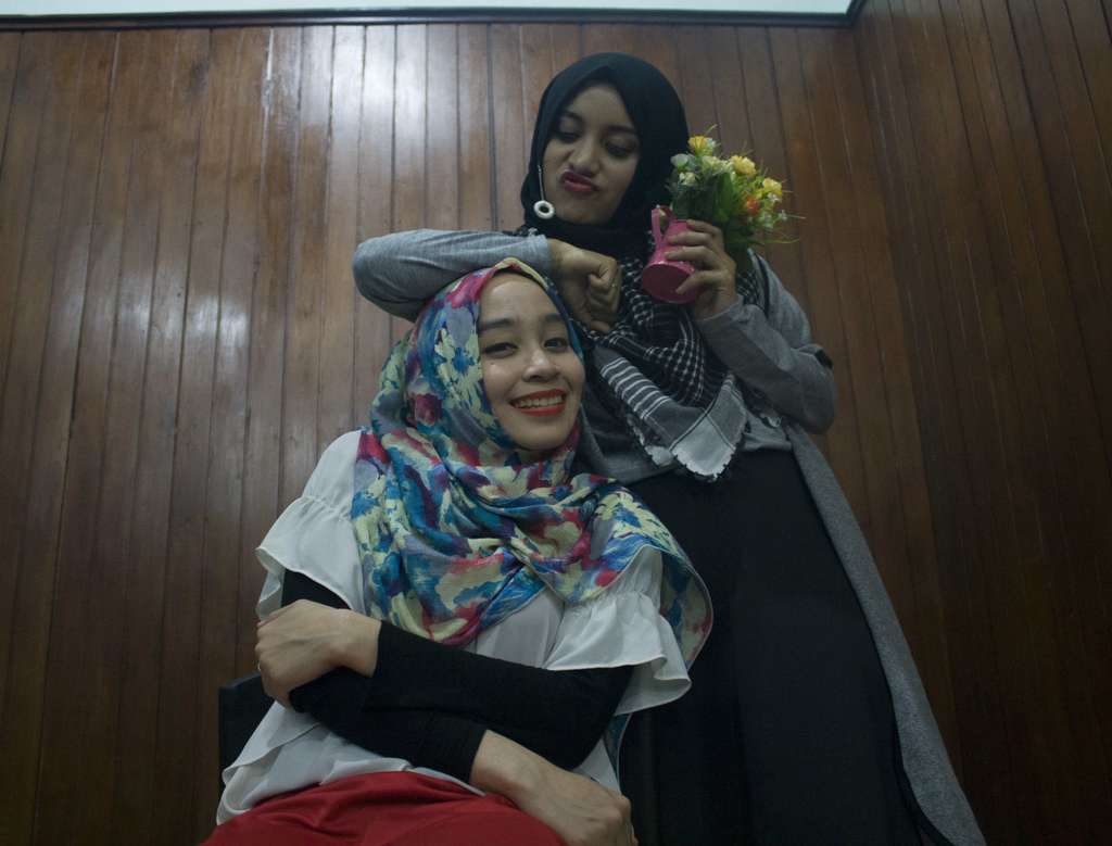 Kehebohan Dua Finalis World Muslimah