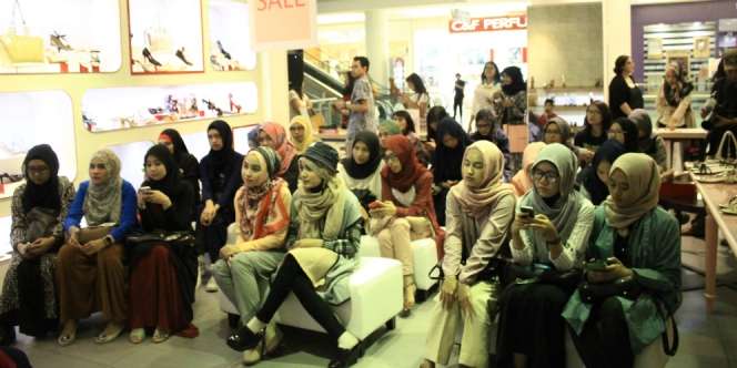 Serunya Hijab Styling Workshop #prettyfitxdream