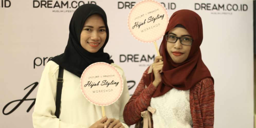 Serunya Hijab Styling Workshop #prettyfitxdream