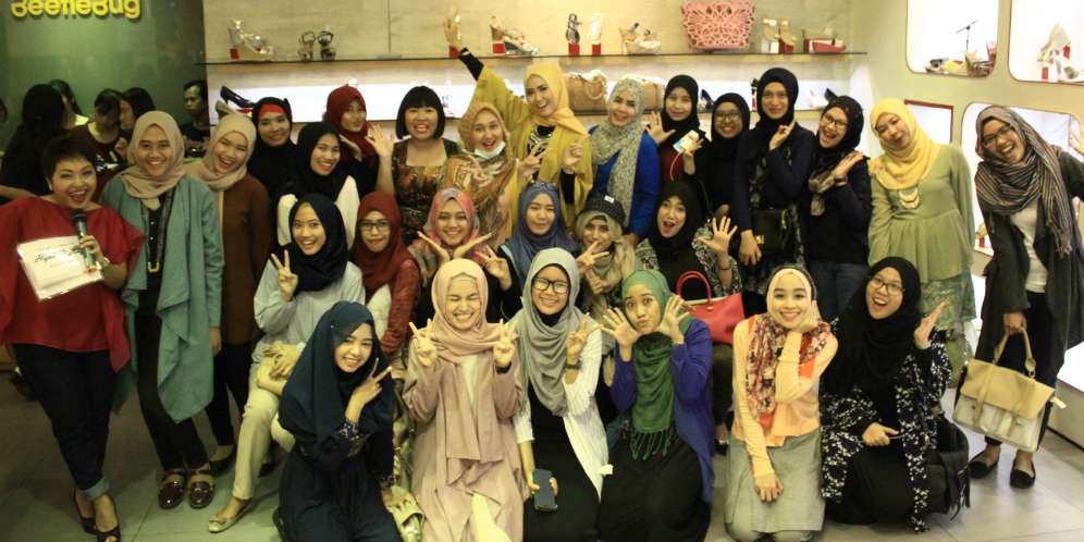 Serunya Hijab Styling Workshop #prettyfitxdream