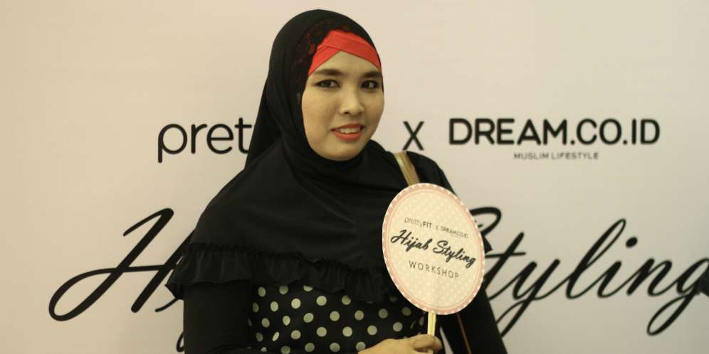 Serunya Hijab Styling Workshop #prettyfitxdream