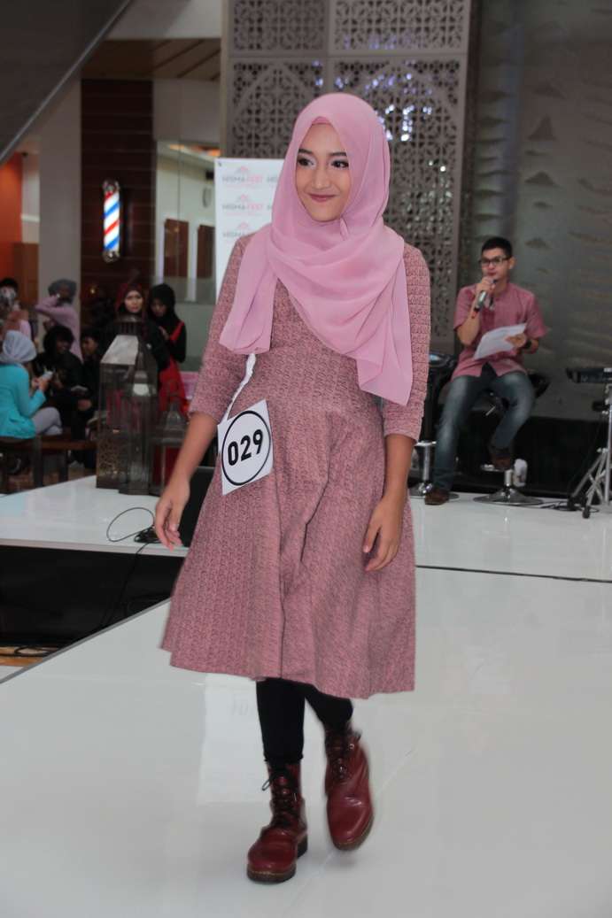 Saat Hijaber-hijaber Cantik Unjuk Gigi di `Hisma Fest`