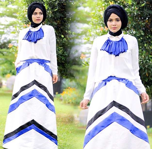 Intip Gaya Busana 10 Fashion Hijab Rayakan Lebaran