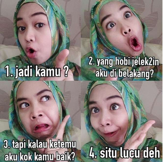 Kocaknya Pesan Moral Ria Yunita, Adik Ustazah Oki