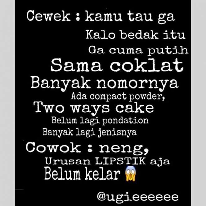 Meme Balasan `Lipstik 500K VS 50K`