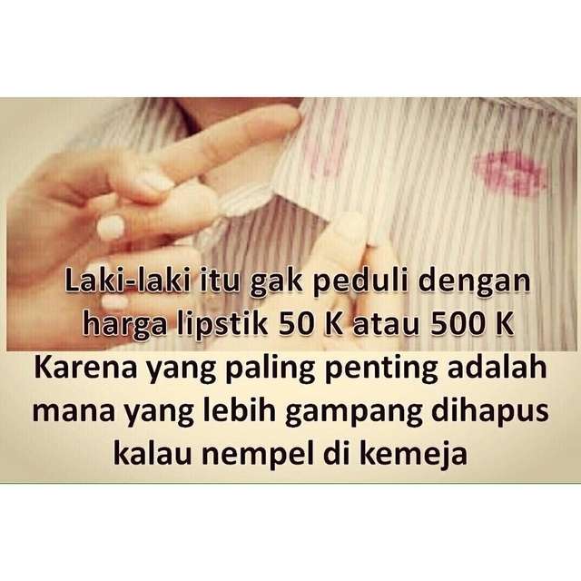 Meme Balasan `Lipstik 500K VS 50K`