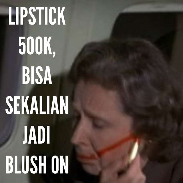Meme Balasan `Lipstik 500K VS 50K`