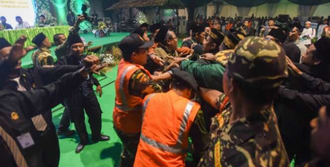 Detik-detik Kericuhan Saat Muktamar NU