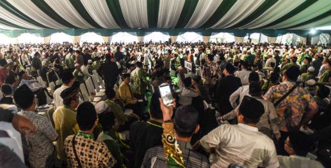 Detik-detik Kericuhan Saat Muktamar NU