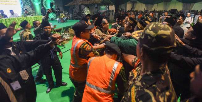 Detik-detik Kericuhan Saat Muktamar NU