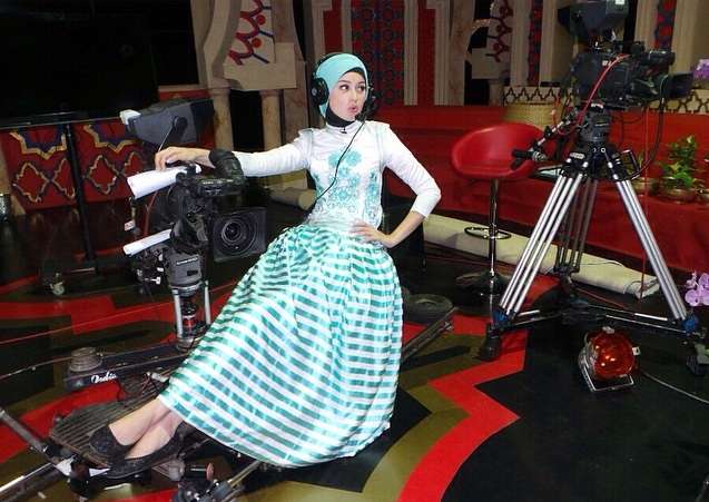 Cantiknya Kimberly Rider Berhijab