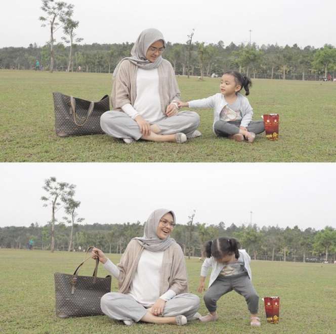 Momen Kebahagiaan Ria Miranda di Kehamilannya