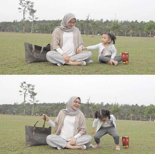 Momen Kebahagiaan Ria Miranda di Kehamilannya