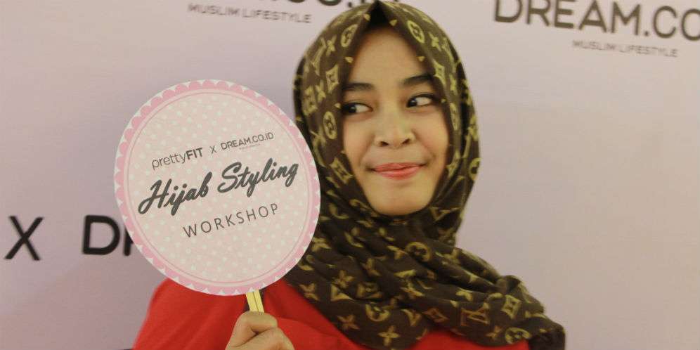 Foto-foto Cerianya 'Hijab Styling' di PrettyFit Bandung