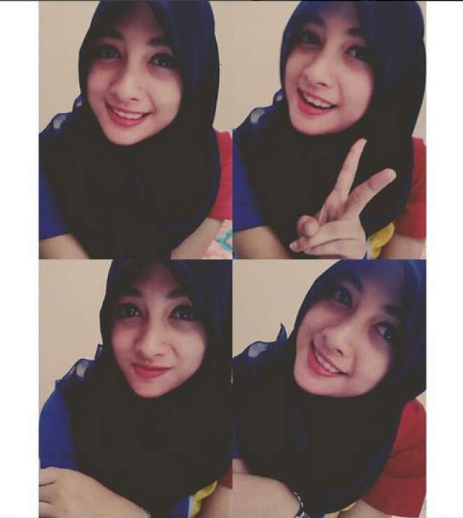 Gaya Kasir Minimarket Cantik Berhijab