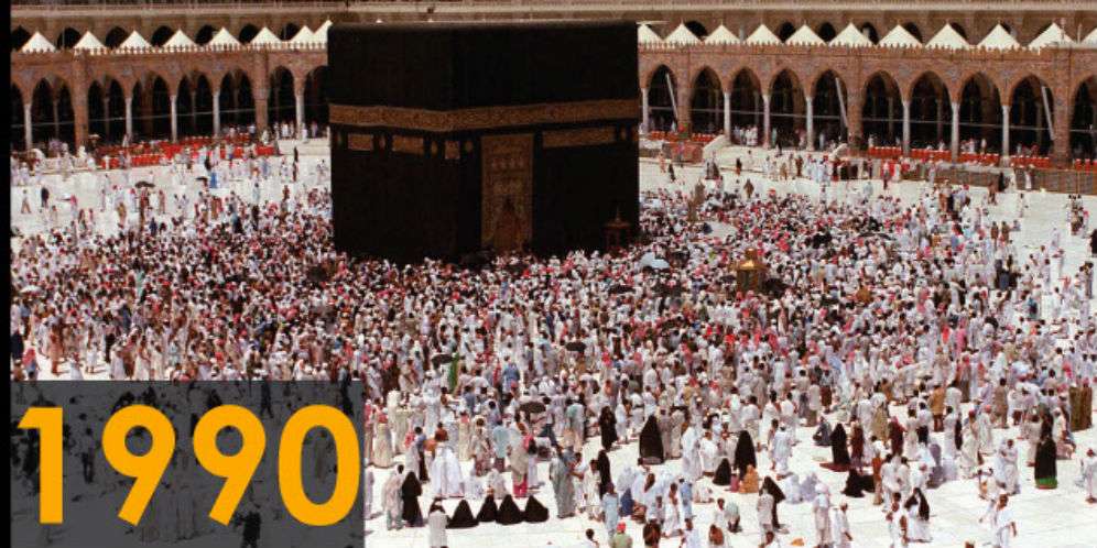 Kharisma Masjidil Haram dari Tahun ke Tahun