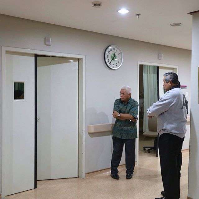 SBY dan Hatta Rajasa Kompak Tunggu Kelahiran Cucu