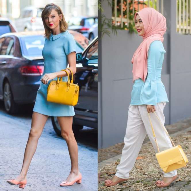 Inspirasi Gaya Taylor Swift untuk Hijaber