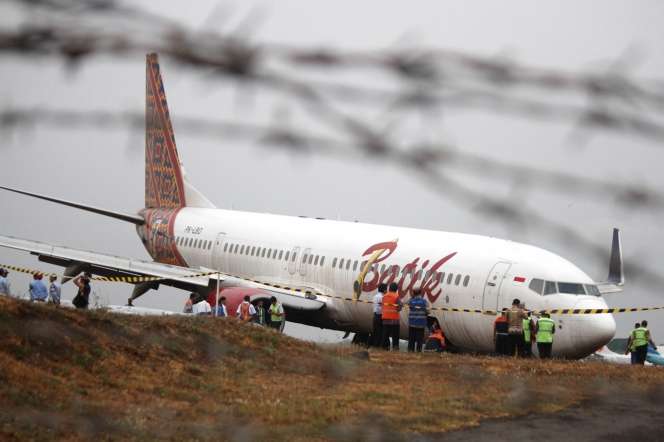 Batik Air Tergelincir di Yogyakarta