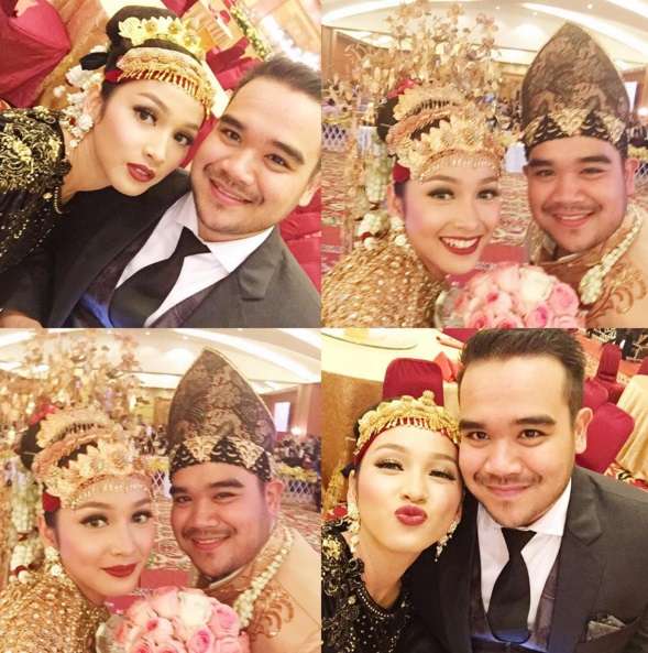 Busana Nikah Mewah Tya `Preman Pensiun`, Mantu Siti Nurhaliza