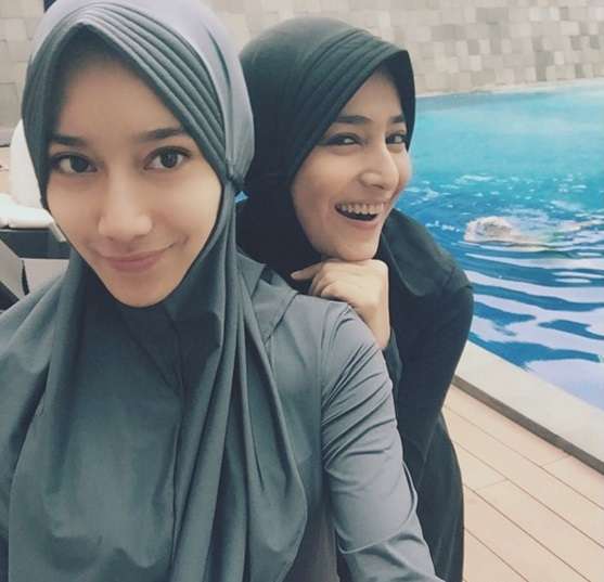 Cantiknya Anak Cindy Fatikasari Berhijab