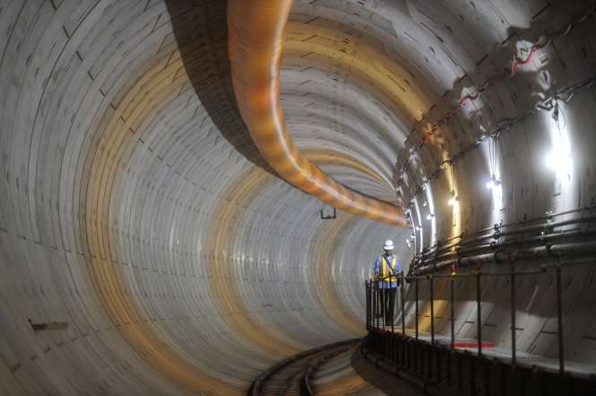 Keren! Ini Rupa Terowongan MRT Jakarta