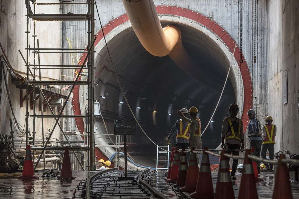 Keren! Ini Rupa Terowongan MRT Jakarta