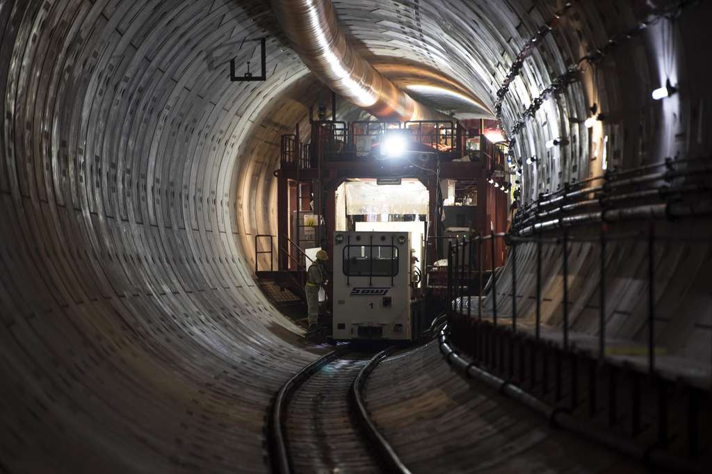 Keren! Ini Rupa Terowongan MRT Jakarta