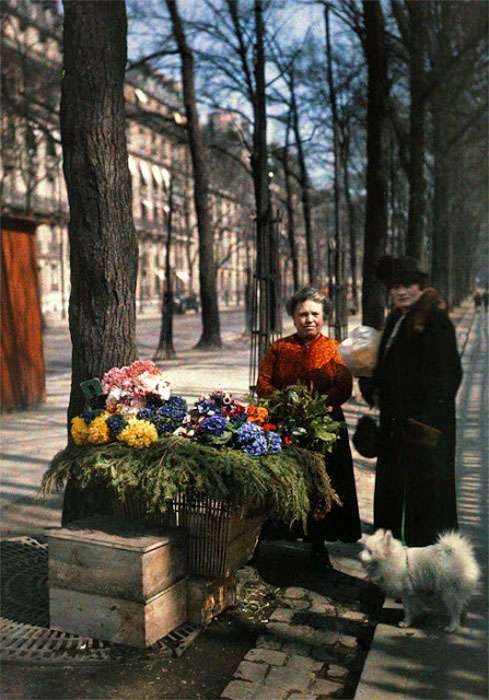 Wow, Foto Berwarna Paris Ini Diambil 100 Tahun Lalu