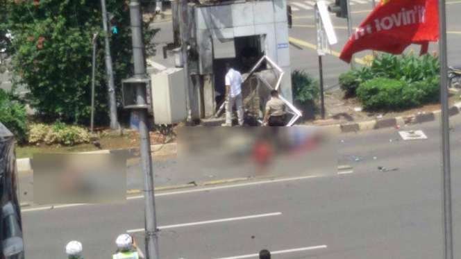 Foto-Foto Ledakan Bom Sarinah