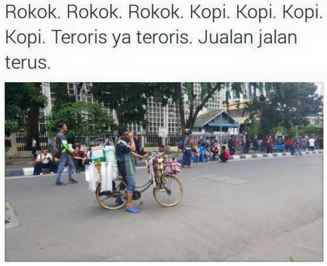 Foto - Foto Gunjingan Pasca Tragedi Sarinah
