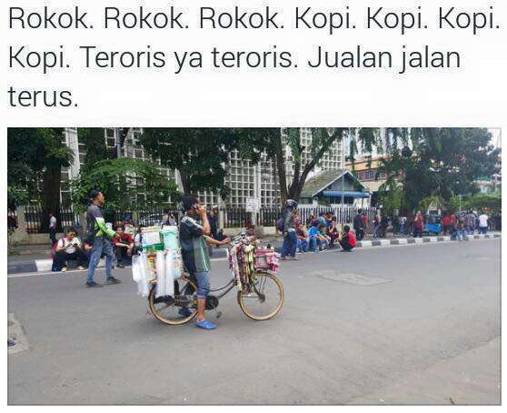 Foto - Foto Gunjingan Pasca Tragedi Sarinah