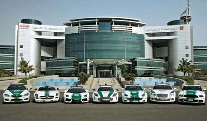 Tengok Armada Baru Kepolisian Dubai