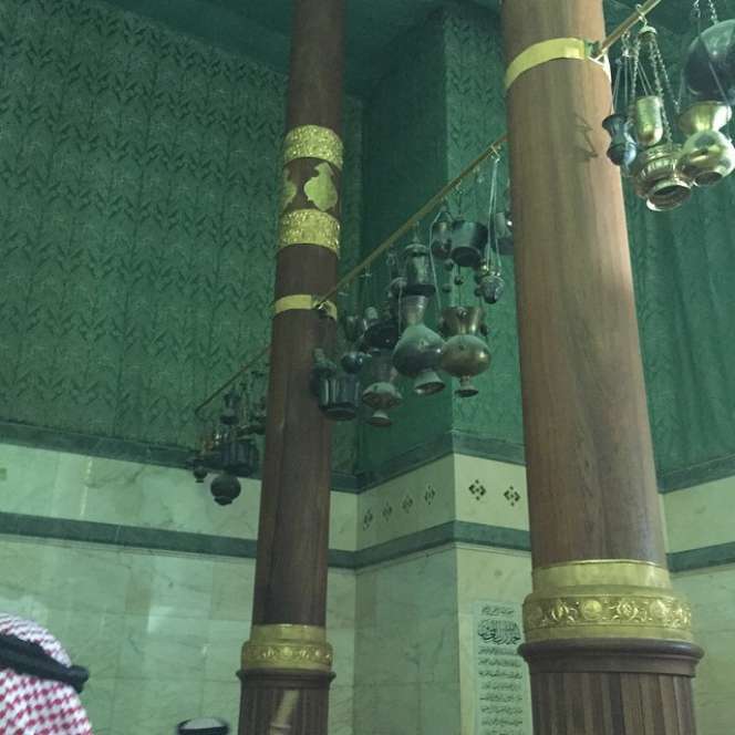 Keindahan Bangunan Suci Kabah, dari Dalam