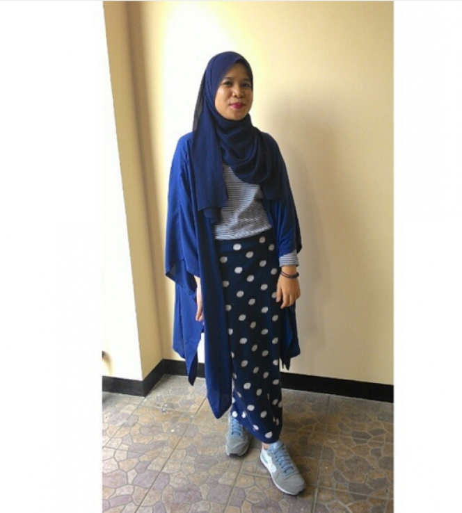 #HOTD: Hijaber Kantoran, Sarah Muthia 