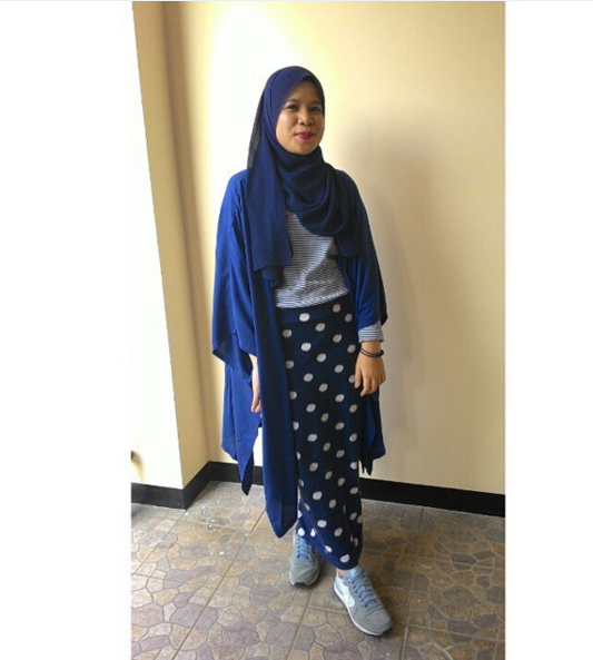 #HOTD: Hijaber Kantoran, Sarah Muthia 