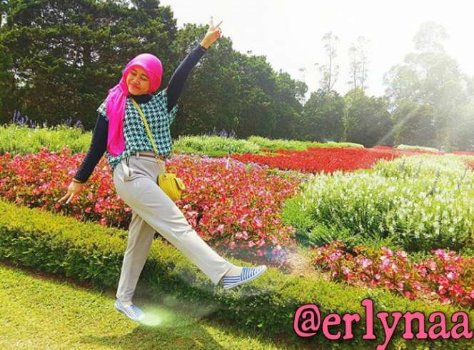 #HOTD: Hijab `Tabrak` Motif dan Warna Erlyna 