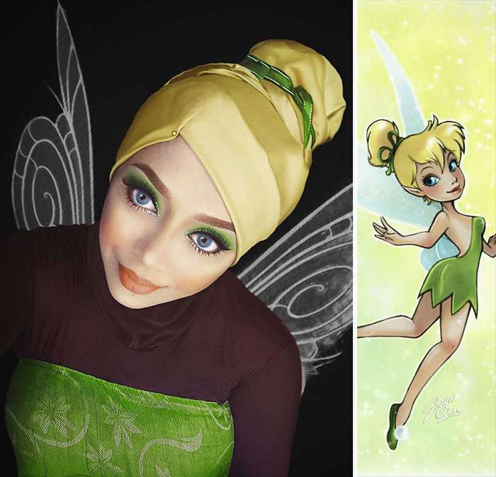 Hijab `Disney` Hijabers Malaysia yang Mendunia