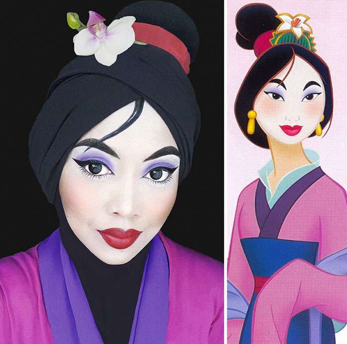 Hijab `Disney` Hijabers Malaysia yang Mendunia