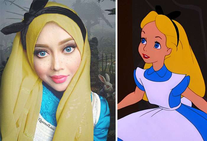 Hijab `Disney` Hijabers Malaysia yang Mendunia
