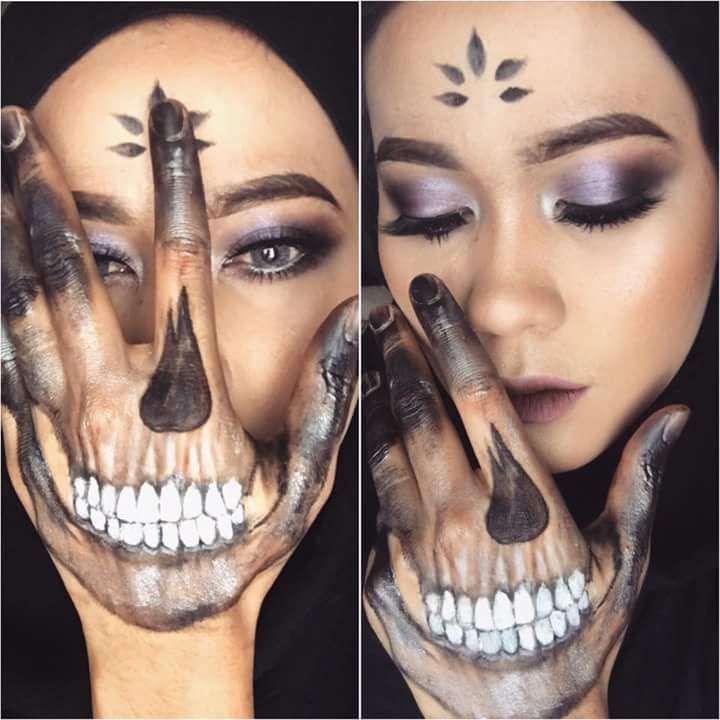 `Horor Make Up` ala Hijaber Cantik