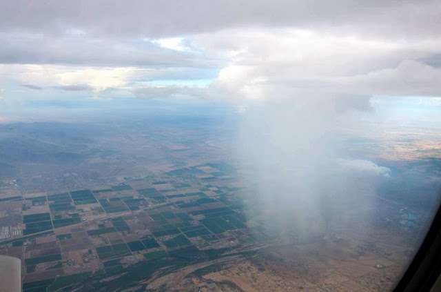 Keren! Gumpalan Awan Hujan dari Udara