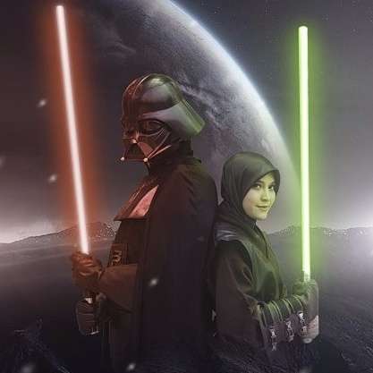Awas! Aksi Pre-Wedding `Star Wars` Moslems