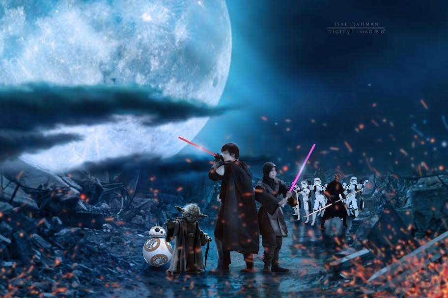 Awas! Aksi Pre-Wedding `Star Wars` Moslems