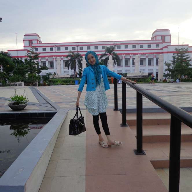 #HOTD: Paduan Legging-Hijab Amilah