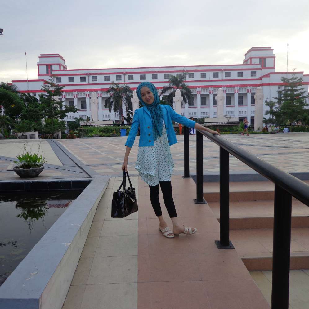 #HOTD: Paduan Legging-Hijab Amilah