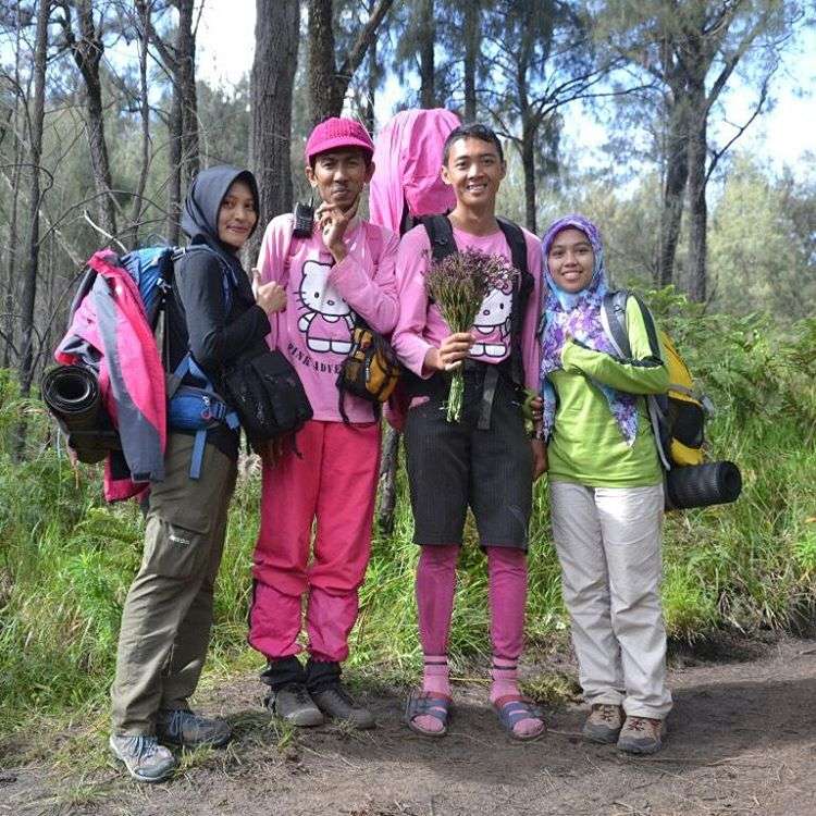 Usai Somay Pink, Kini Pendaki Pink Lagi Booming
