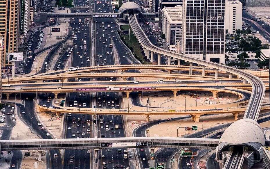 Deretan Foto Menakjubkan Dubai dari Atas Awan