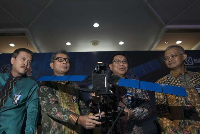 BRIsat, Satelit Perbankan Pertama di Dunia Diluncurkan